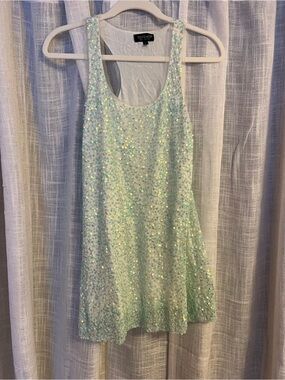 Y2K sequin mini dress